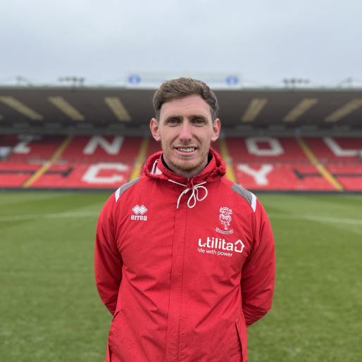 Photo Caption: MM60 grass seed has impressed Lincoln City FC head groundsman Craig Housley.